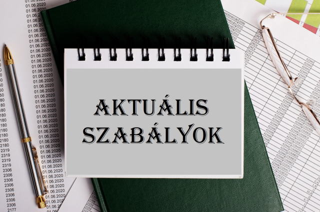 Aktuális szabályok (adó, számlázás stb.)